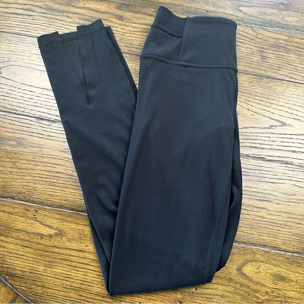 Athleta Black Aura Split Pant Small - image 2